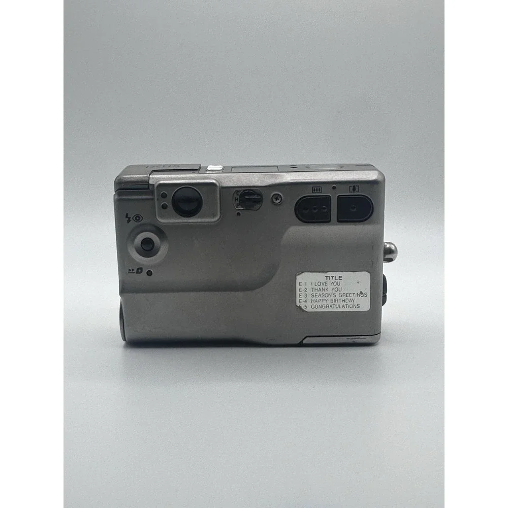 Canon IXUS Compact APS Camera Silver UNTESTED For Parts/ Repair